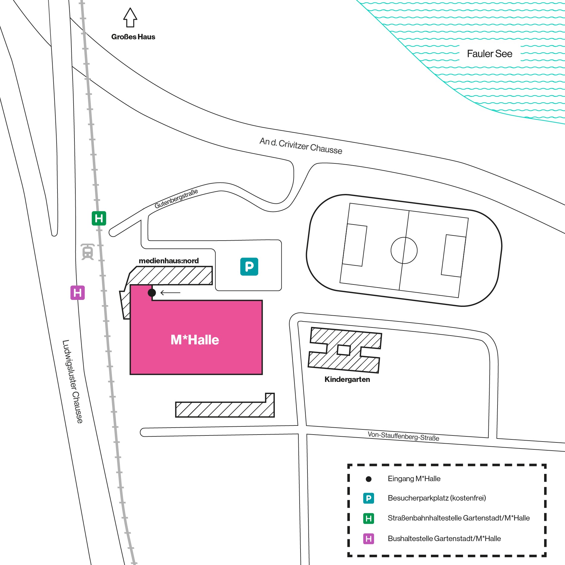 Stadtplan M*Halle