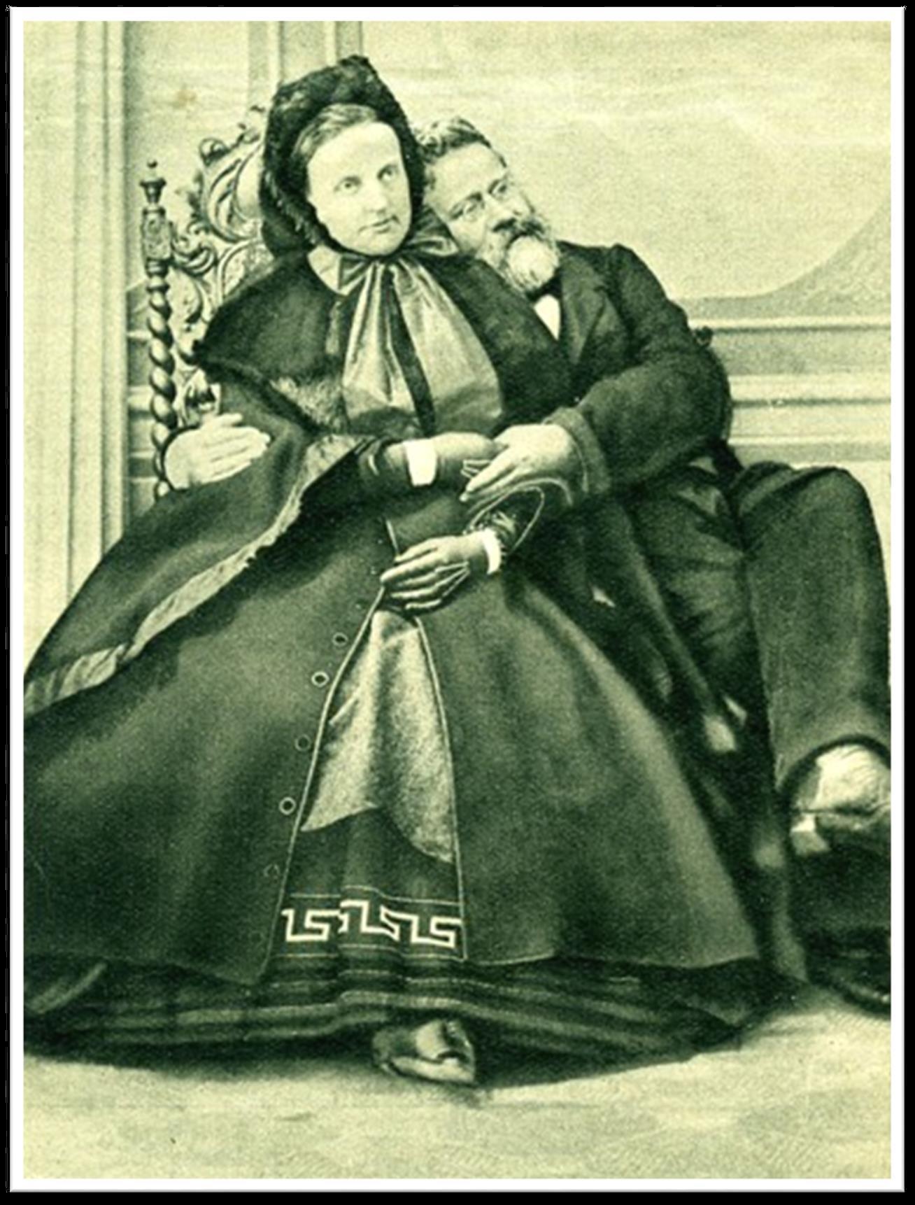 Luise und Fritz Reuter (Foto undatiert)